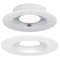 Maxim Lighting Crisp 5'' LED Recessed DownLight 3000K - Round, White 87664WT - alternate 2